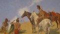 the smoke signal 1905 Frederic Remington American Indians